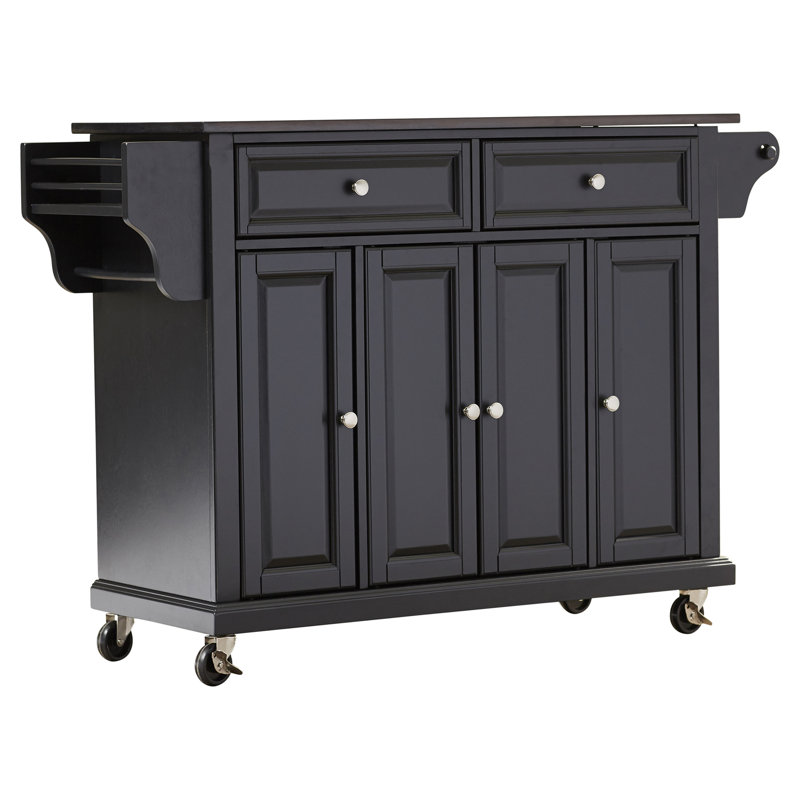 Three Posts™ Royce Granite Kitchen Island & Reviews Wayfair